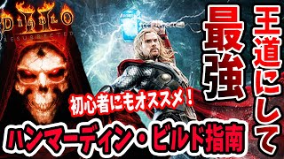 【王道にして最強】初心者オススメ！Diablo2:Resurrected パラディン/ハンマーディンのビルド指南！とにかく強い！【PS4/PS5/Switch/XSX/D2R】