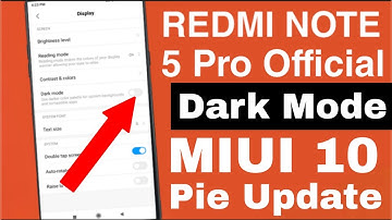 How To Enable Dark Mode in Any Xiamoi Device | Miui 10 | Official Dark Mode Update | Pie Update