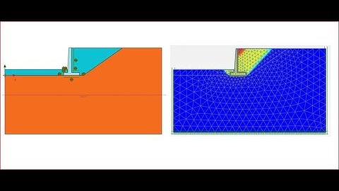 Tutorial 8. Simulation of Reinforced Concrete Cantilever Retaining Wall Using PLAXIS 2D
