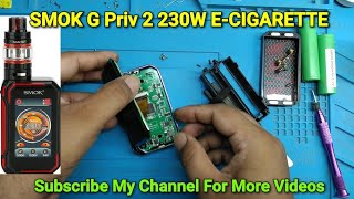 SMOK G Priv 2 230W E-CIGARETTE Disassembly & Charging Port Repair