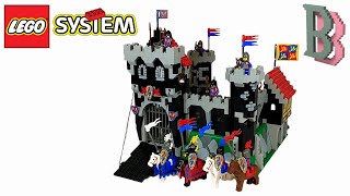 LEGO Castle Black Knights 6086 Black Knight's Castle  Review 1992