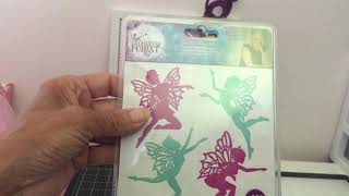 Fairies, Mermaids and Butterflies w/ Poet Spice Box card
