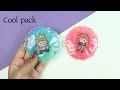 Diy cool pack easy  paper toy ice squishy         