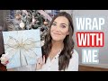 WRAP GIFTS WITH ME + What I Got My Family For Christmas | Sarah Brithinee