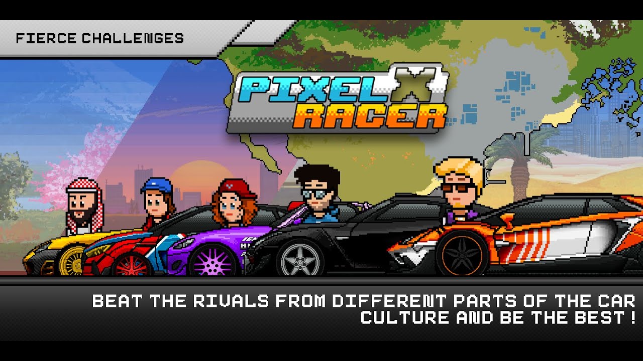 Pixel X Racer - Story Mode Teaser (Beta) - YouTube