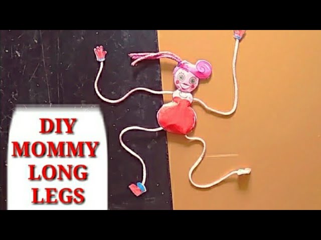 I Made MOMMY LONG LEGS from Poppy Playtime Chapter 2 Fly in a Web -  Polymer Clay & Resin Sculpture 