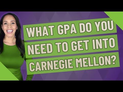 Video: ¿Es difícil entrar en carnegie mellon?