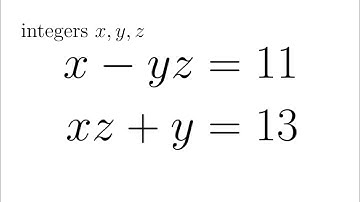 2 Equations 3 Unknowns  | Turkish Junior Mathematics Olympiad