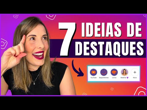 7 IDEIAS Para Destaque do Instagram | Saiba o Que Colocar nos Destaques do Instagram