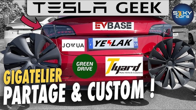 Roues complètes pour Tesla Model 3 par GreenDrive