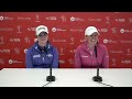 Leona Maguire & Stephanie Meadow · Press Conference · 2023 ISPS Handa World Invitational