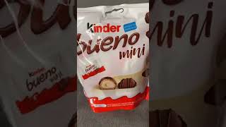 ASMR | Kinder Bueno Mini  Chocolate Opening #shorts #asmr #kinder