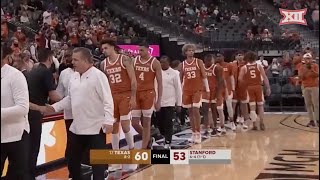 No. 17 Texas vs Stanford Men's Basketball Highlights