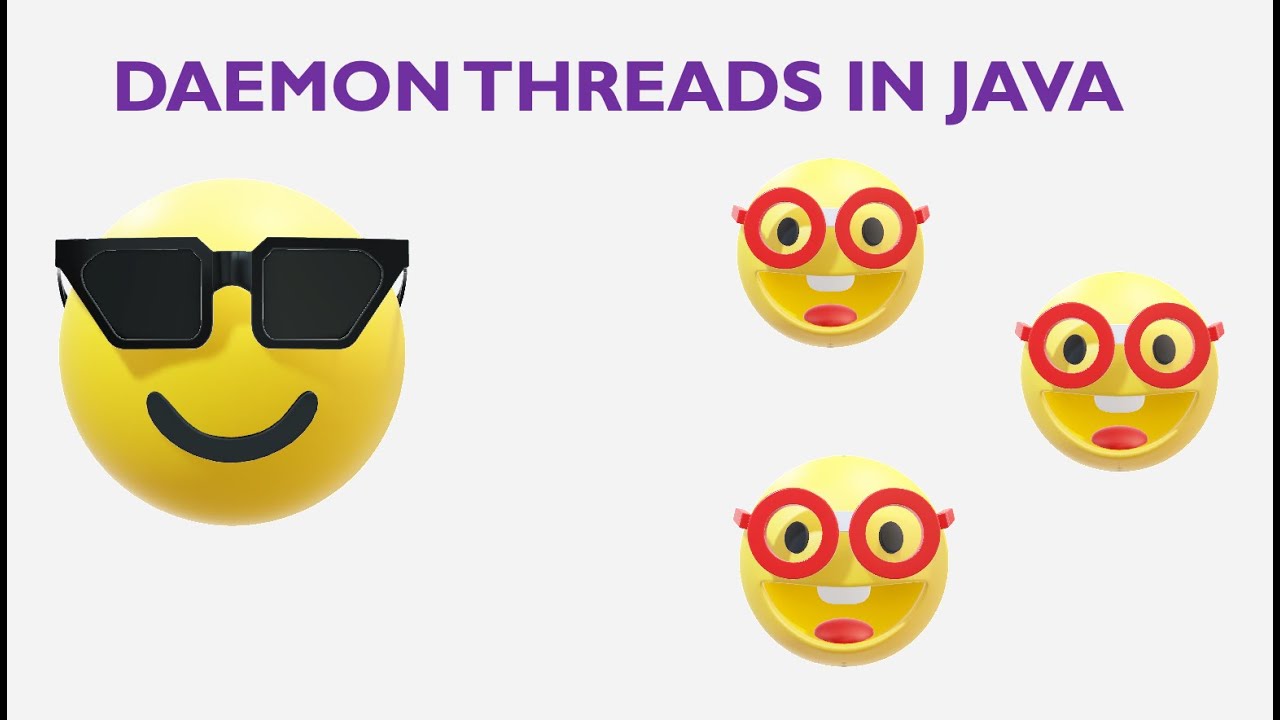 Daemon Threads - Java - within 50seconds - YouTube