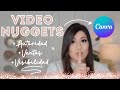 Cómo hacer un video NUGGETS para tu cuenta de INSTAGRAM en Canva