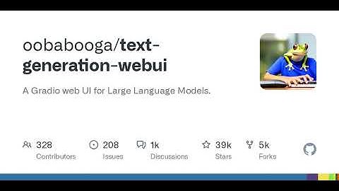 GitHub - oobabooga/text-generation-webui: A Gradio web UI for Large Language Models.