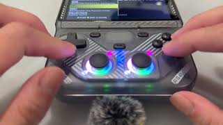 ASMR Everything Gaming Handheld Console RG43V Pro Sounds (No Talking)