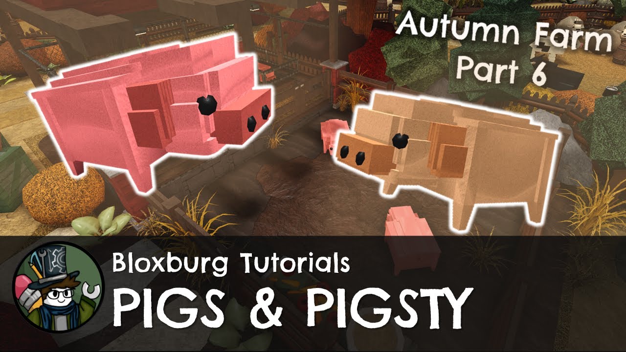 How To Make Pigs In Bloxburg Autumn Farm And Ranch Part 6 Bloxburg Hacks Roblox Youtube