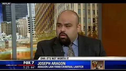 Joseph Aragon - Austin DWI Lawyer - Fox 7 News 12/...