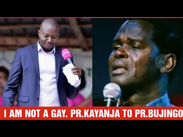 Pr. Kayanja Cries While Answering Pr Bujingo. I am Not A Gay. class=