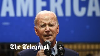video: Joe Biden criticised after 'taking credit for' soaring inflation