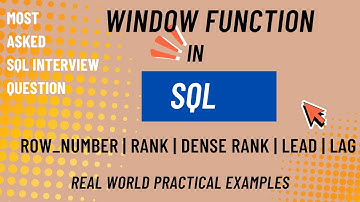 Master SQL Window Functions: RANK, DENSE_RANK, LEAD & LAG Explained with Real-World Examples
