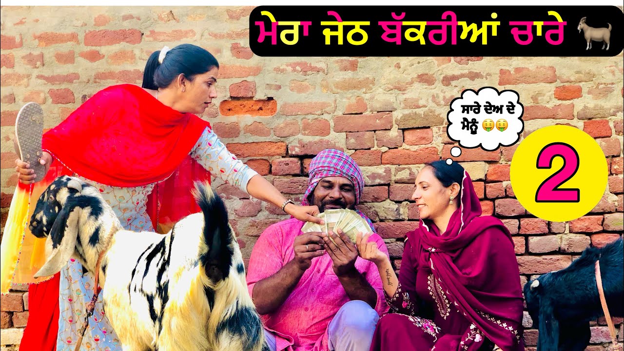 ਮੇਰਾ ਜੇਠ ਬੱਕਰੀਆਂ ਚਾਰੇ ਭਾਗ 2 |punjabi video| fanny video| #punjabinatak