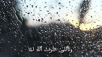 سورة الفجر بصوت القارئ يوسف محمد__ راحة و سكينة 🤍🤍
