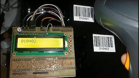 [SOURCE CODE] Read Barcode and Display in LCD 16x2 with Arduino USB Shield