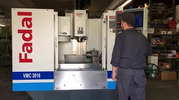 Fadal VMC 3016HT CNC Machining Center With 4th Axis