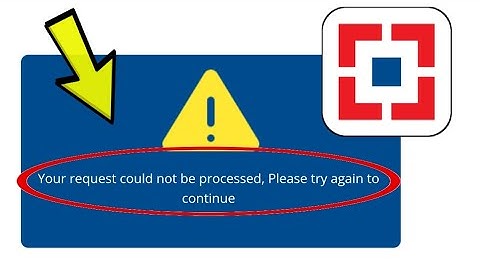 How To Fix HDFC Bank App Your request could not be processed Problem Solved
