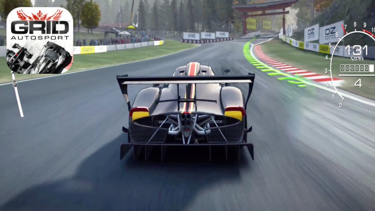 Grid Autosport Android PAGANI ZONDA REVOLUCION Ultra Graphics 30fps