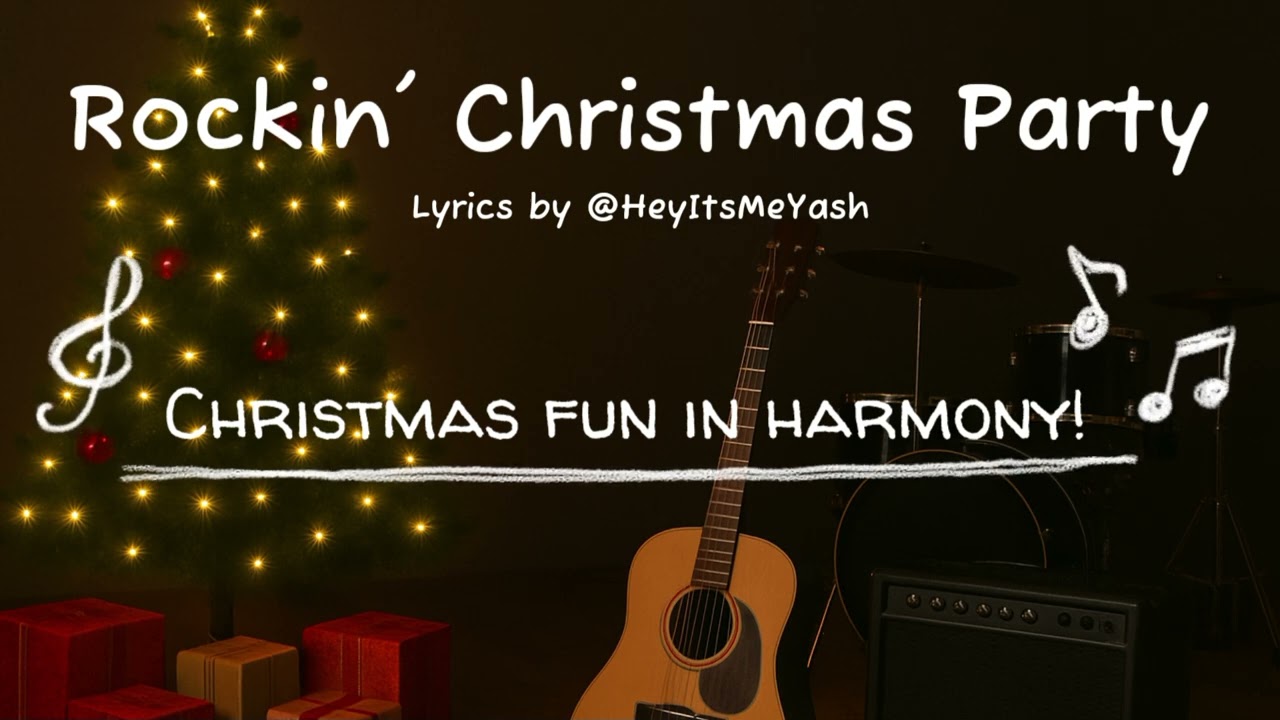 🎵 Rockin’ Christmas Party | Christmas Song | Lyrics by 