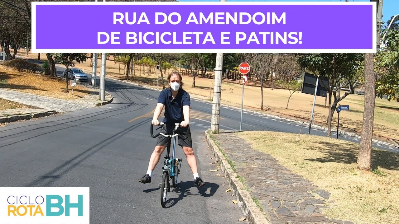 Rua do Amendoim de bicicleta e patins BH YouTube Rua do Amendoim de bicicleta e patins BH YouTube