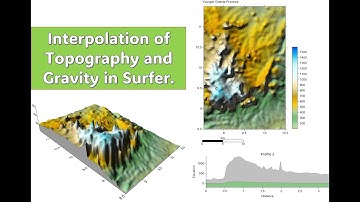 How to Interpolate Topography and Gravity Data in Surfer | Step-by-Step Guide