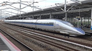 【4K】JR山陽新幹線　こだま500系新幹線(8両編成)　福山駅発車
