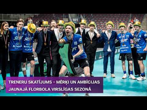 Treneru skatījums – mērķi un ambīcijas jaunajā florbola Virslīgas sezonā | Sporta Studija