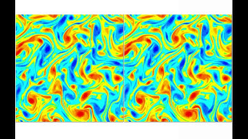 DNS of 2D homogeneous isotropic turbulence (2DHIT) - inverse energy cascade