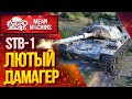 "ЛЮТЫЙ ДАМАГЕР В ДЕЛЕ...STB-1" / Как играть на СТБ-1 ? #ЛучшееДляВас