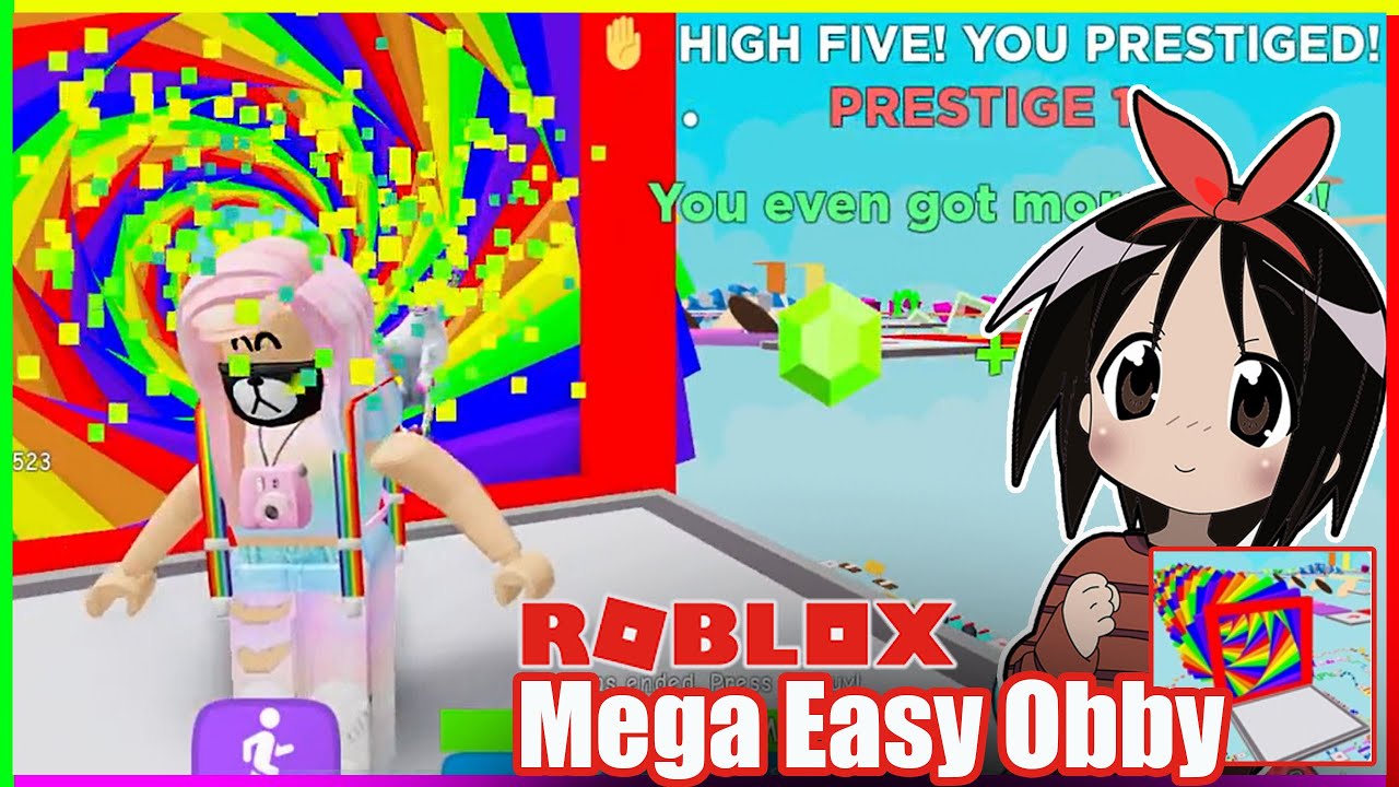 Roblox Mega Easy Obby We Made It To The Top All 500 Levels Youtube - the obby mega easy roblox