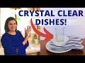 Get crystal clear dishes  how to remove white film on dishes from dishwasher