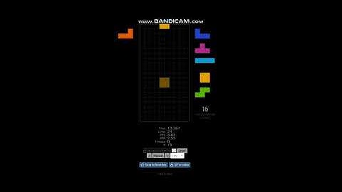 [Jstris] Invisible 40L Sprint (Time: 18.603)