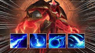 Xerath MONTAGE UNLEASHING PENTAKILL CHAOS!