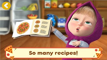 Masha and the Bear Pizzeria Game! Pizza Maker Game Gameplay Walkthrough (Android,iOS) - Part 12