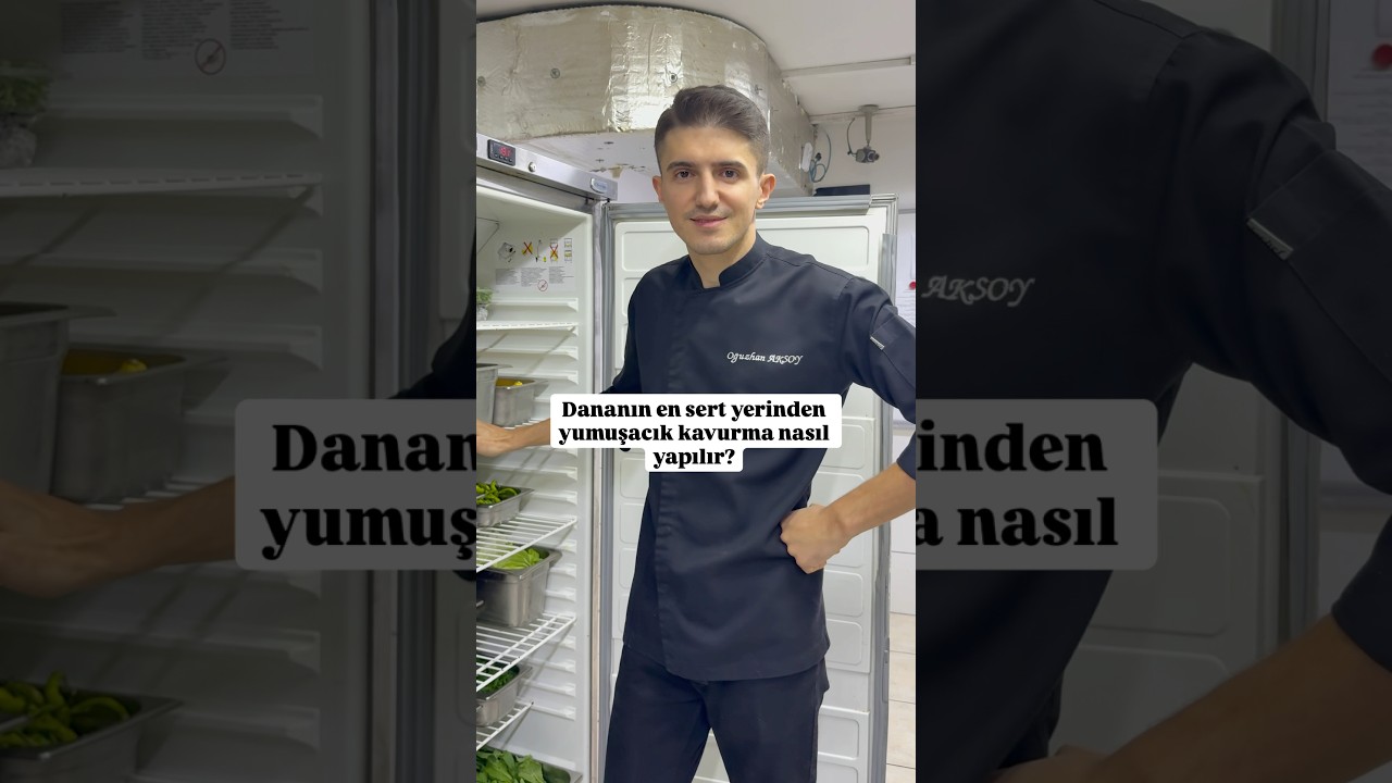 Dananın en sert yerinden yumuşacık kavurma nasıl yapılır?