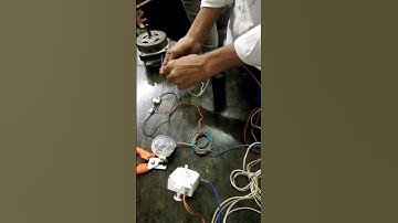 Semi automatic washing machine wiring in practically training institute call A2Z INSTITUTE LUCKNOW
