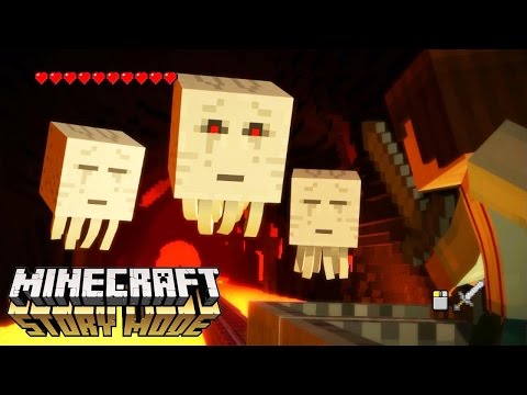 Minecraft Story Mode - A GRANDE ESCOLHA! #5 (Episódio 1) 