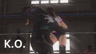 Kokoro DEFEATED Compilations | DOA5LR | Belly Punch | Various Fighters DEFEATED Hitomi (Ponytail)