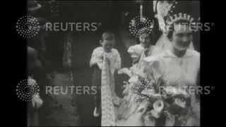 1936 Wedding of Betty Baden-Powell to Gervas Clay