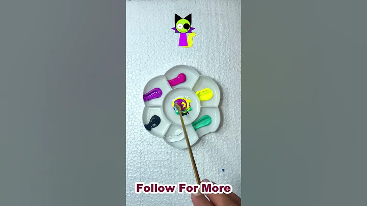 Satisfying Mixing Paint, Mixing Color Asmr Videos #colormixing #paintmixing #satisfying  #sprunki